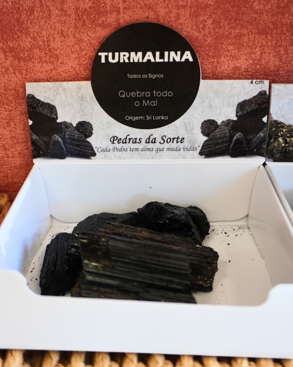 Cristal Turmalina Negra