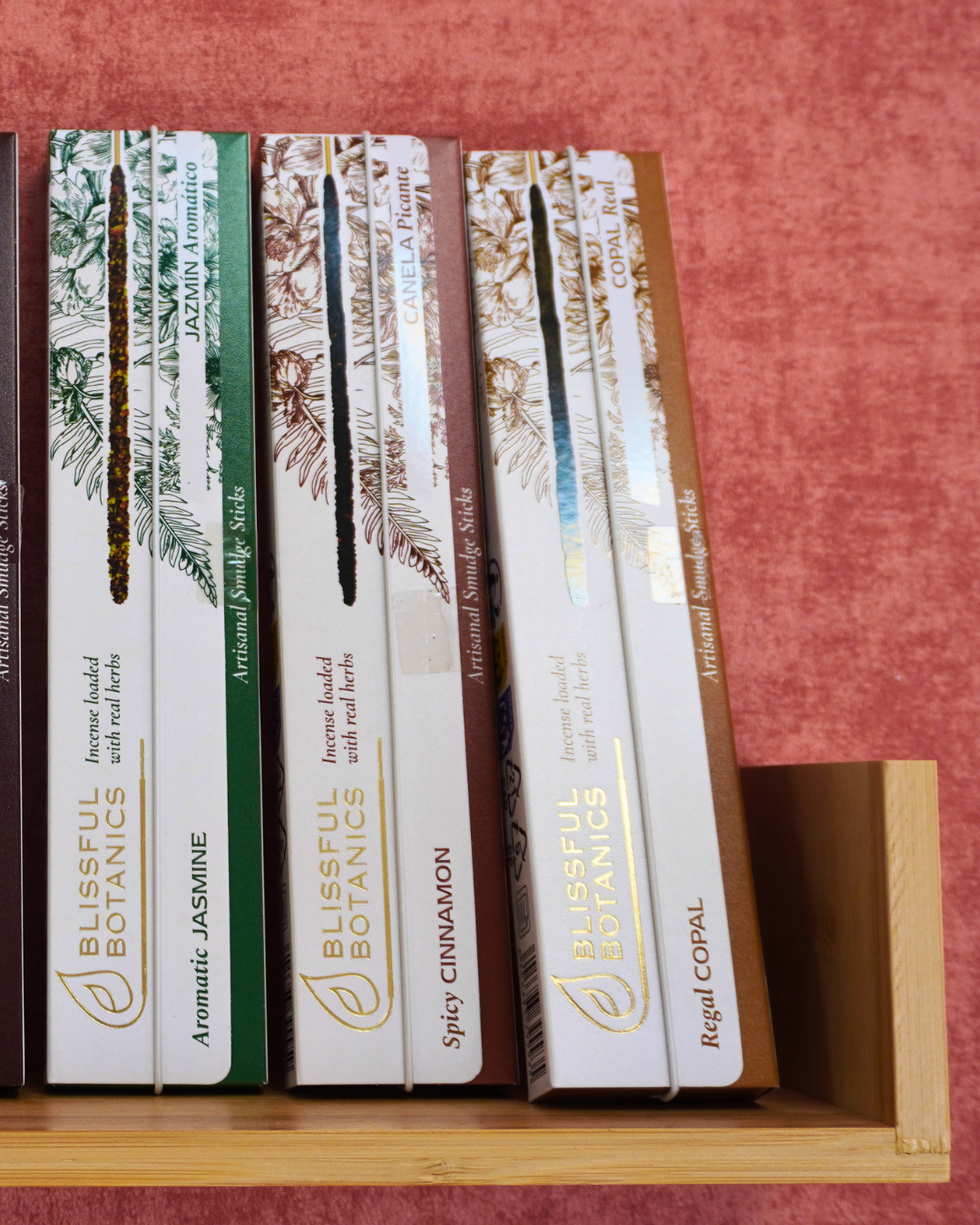 Incenso Blissful Botanics de Jasmim