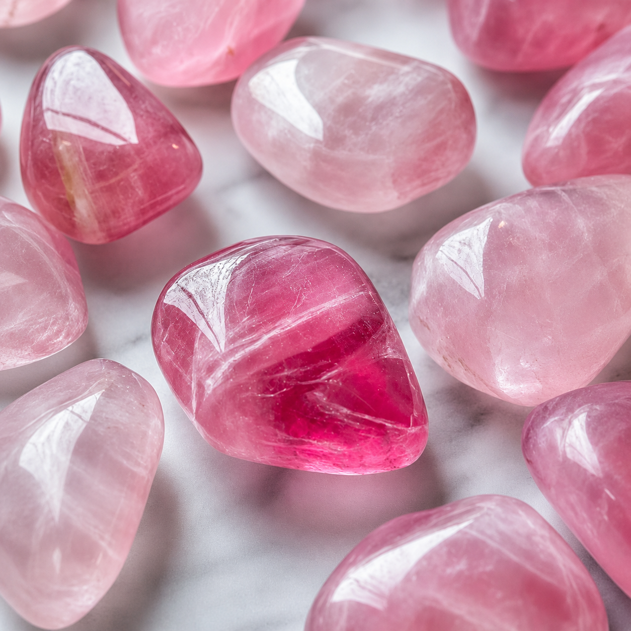 Cristal Quartzo Rosa