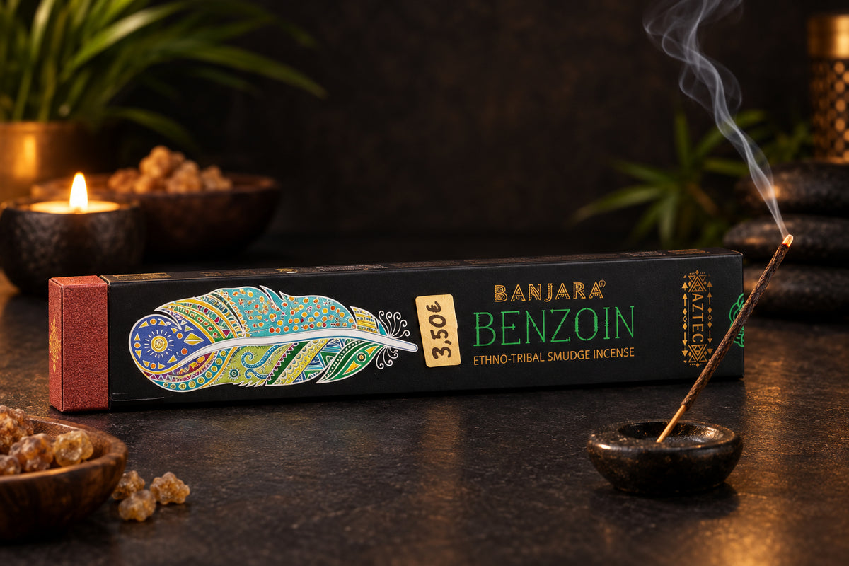 Incenso Banjara de Benjoim